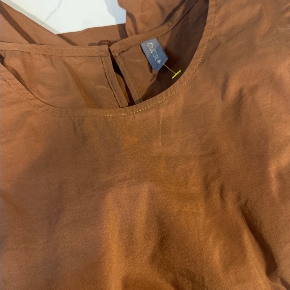 Long Sleeve Brown Top